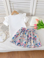 Conjunto Infantil Floral Sweet Garden