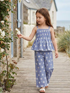 Conjunto Infantil Blue Daisy Breeze