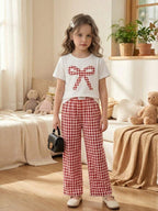 Conjunto Infantil Red Bow Classic