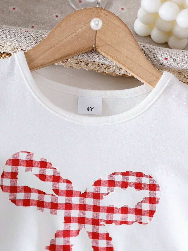 Conjunto Infantil Red Bow Classic