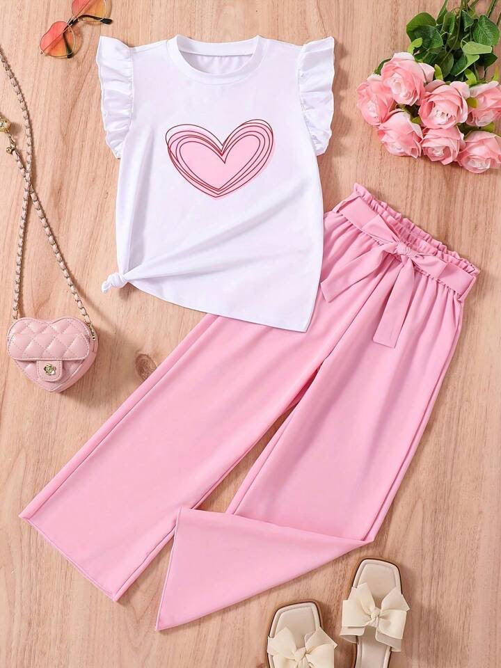 Conjunto Infantil Rose Heart