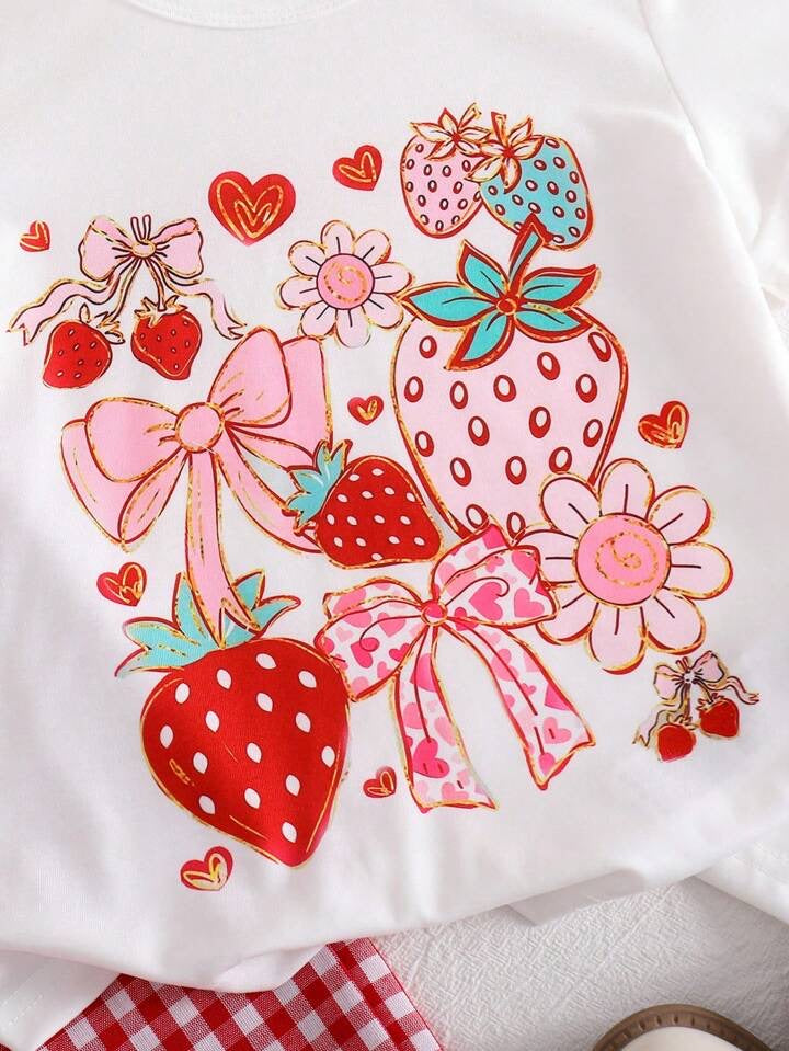 Conjunto Infantil Strawberry Bloom Set