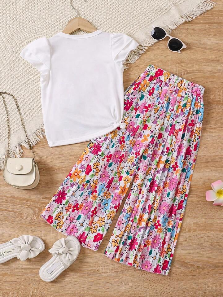 Conjunto Infantil Floral Dream Girl