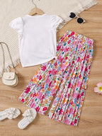 Conjunto Infantil Floral Dream Girl
