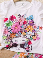 Conjunto Infantil Floral Dream Girl