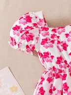 Vestido Infantil Pink Blossom Charm