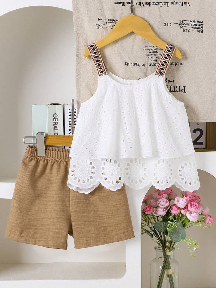 Conjunto Infantil Boho Summer Lace