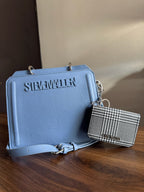Bolsa Steve Madden Mini Crossbody Sky Blue Set