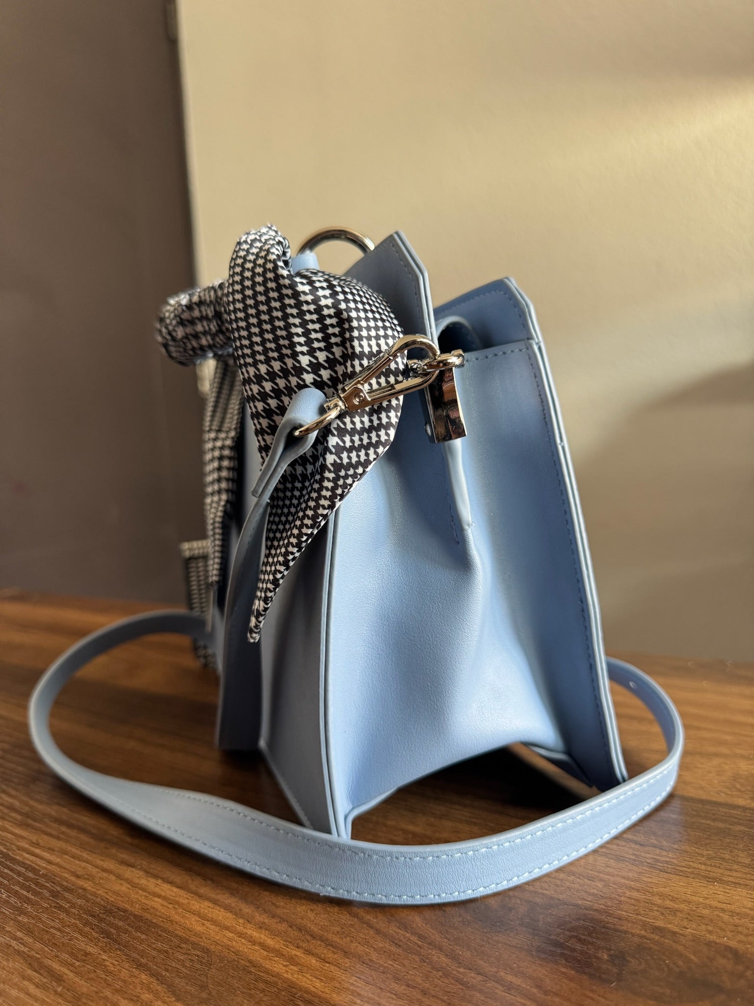 Bolsa Steve Madden Mini Crossbody Sky Blue Set
