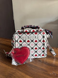 Bolsa Steve Madden Heart Charm Crossbody