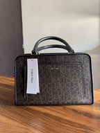 Bolsa Calvin Klein Signature Structured Satchel