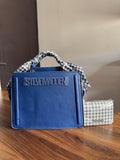 Bolsa Steve Madden Mini Crossbody Royal Blue Set