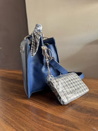 Bolsa Steve Madden Mini Crossbody Royal Blue Set