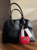 Bolsa Steve Madden Classic Dome Tote Black