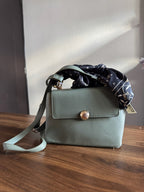 Bolsa Anne Klein Mini Crossbody Sage Green