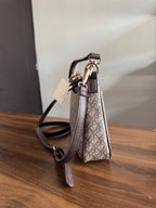 Bolsa Anne Klein Signature Shoulder Crossbody Vanilla