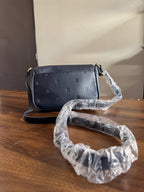 Bolsa Tommy Embossed Mini Crossbody Blue