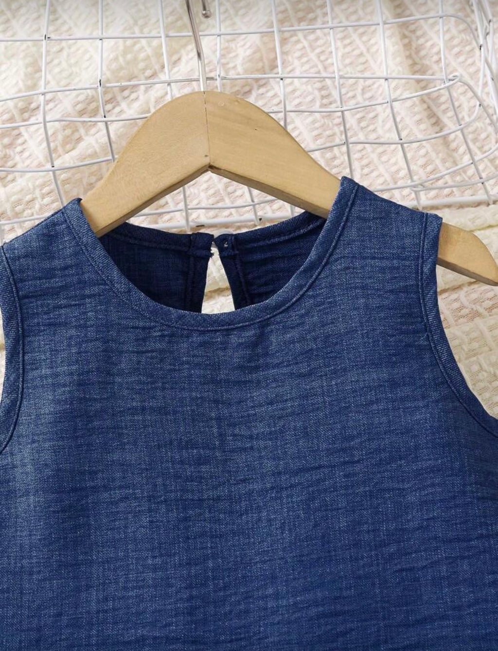 Conjunto Infantil Blue Peplum Breeze