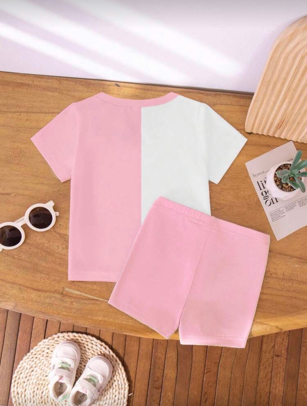 Conjunto Infantil Capibara Pink Summer