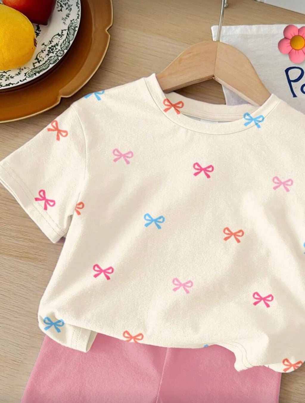 Conjunto Infantil Bow Pastel Sweet