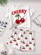 Conjunto Infantil Cherry Fun Summer