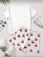 Conjunto Infantil Cherry Fun Summer