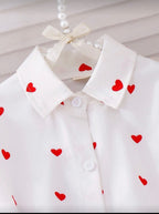 Conjunto Infantil Red Classic Pleated