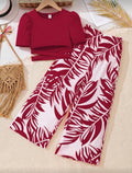 Conjunto Infantil Tropical Red Breeze