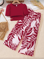 Conjunto Infantil Tropical Red Breeze