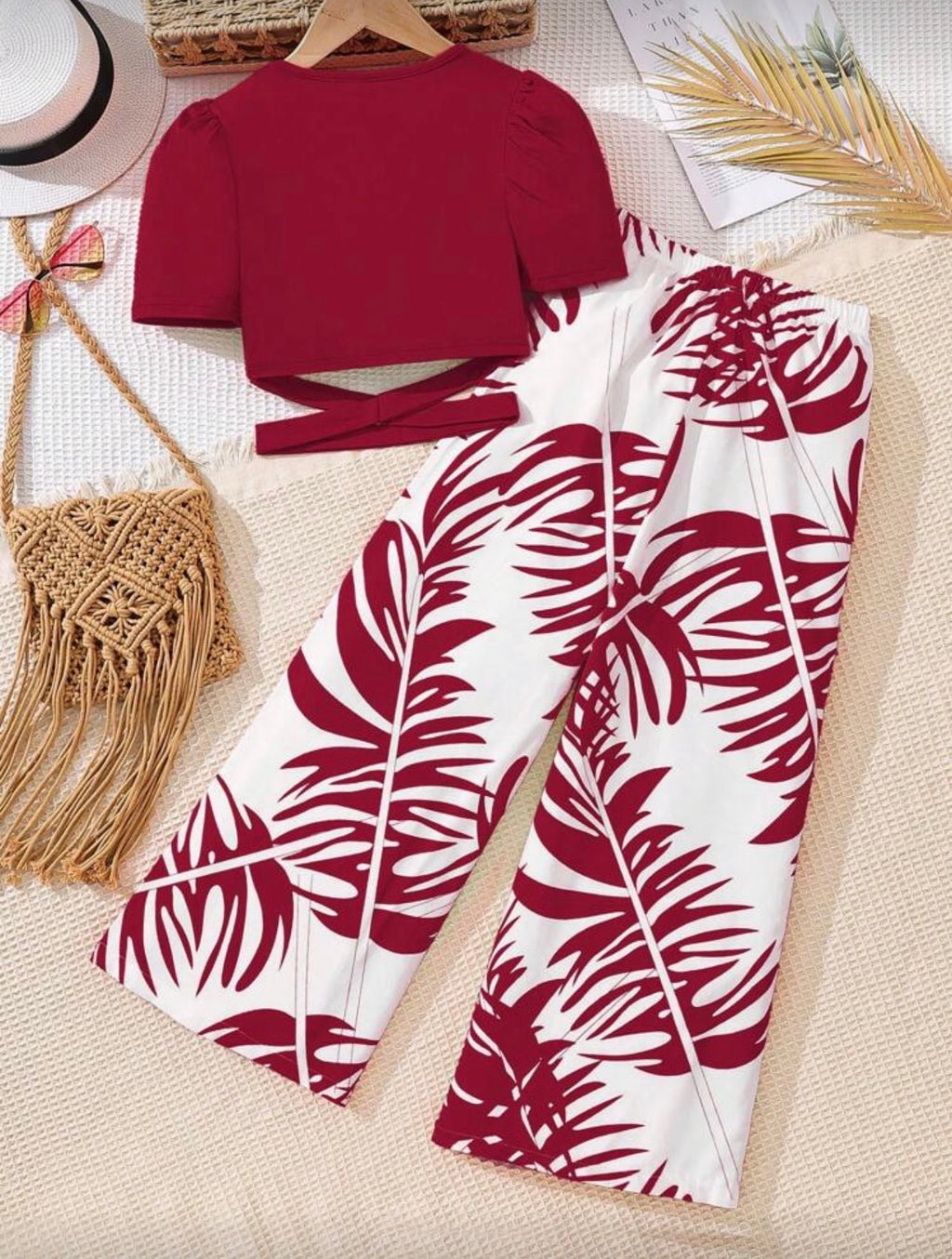 Conjunto Infantil Tropical Red Breeze