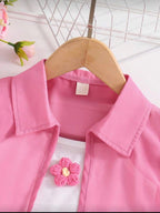 Conjunto Infantil Pink Layer Chic