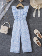 Enterizo Infantil Blue Floral Breeze