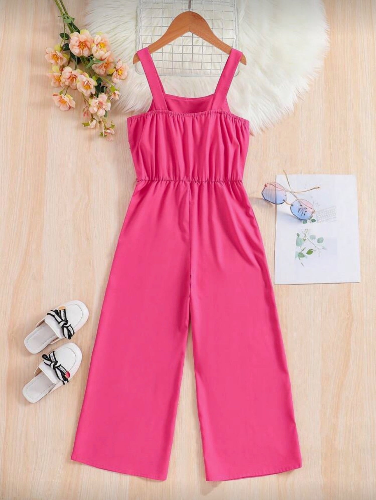 Enterizo Infantil Fucsia Layer Chic