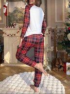 Pijama de Dama Holiday Plaid Cozy