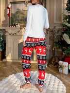 Pijama de Dama Christmas Cozy Red