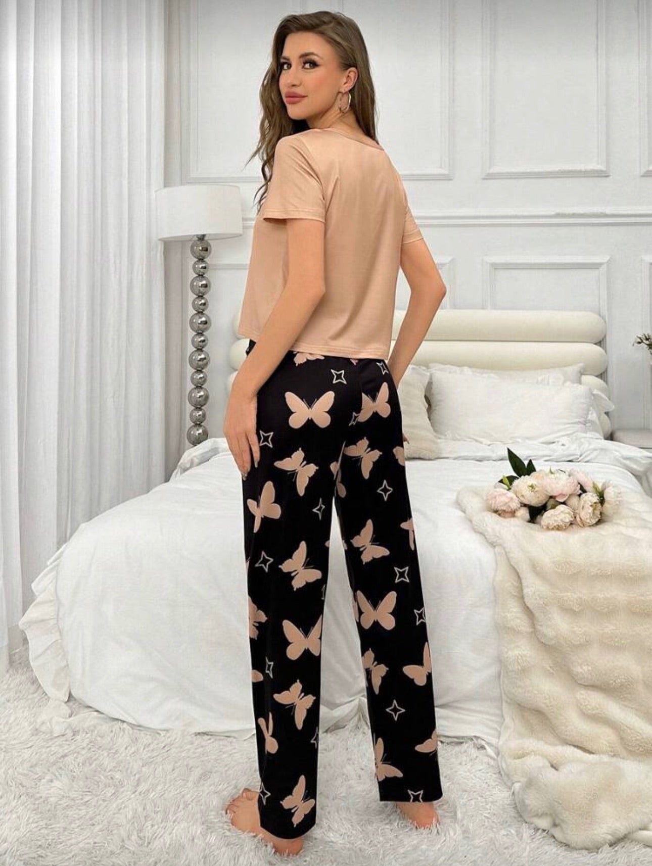 Pijama de Dama Butterfly Soft Lounge