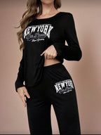 Pijama de Dama New York Lounge Set