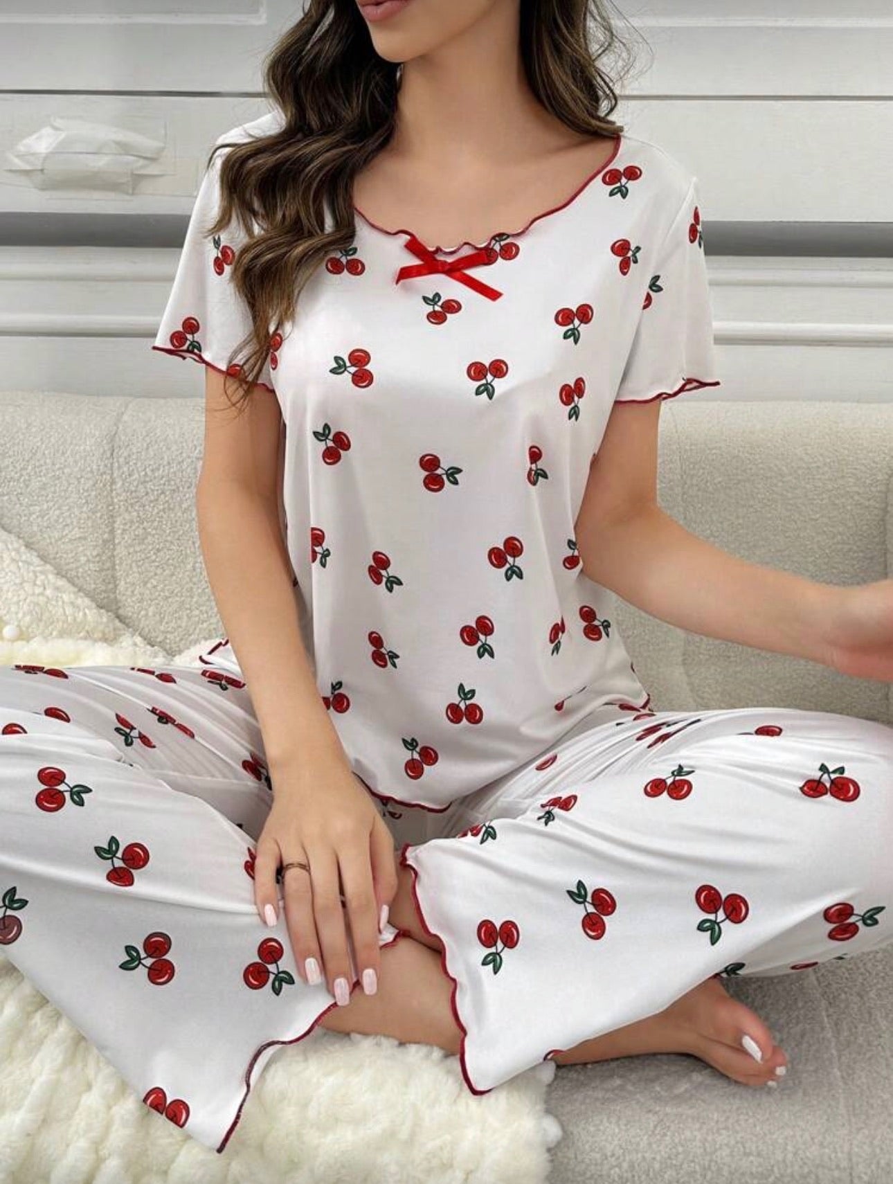 Pijama de Dama Cherry Soft Comfort