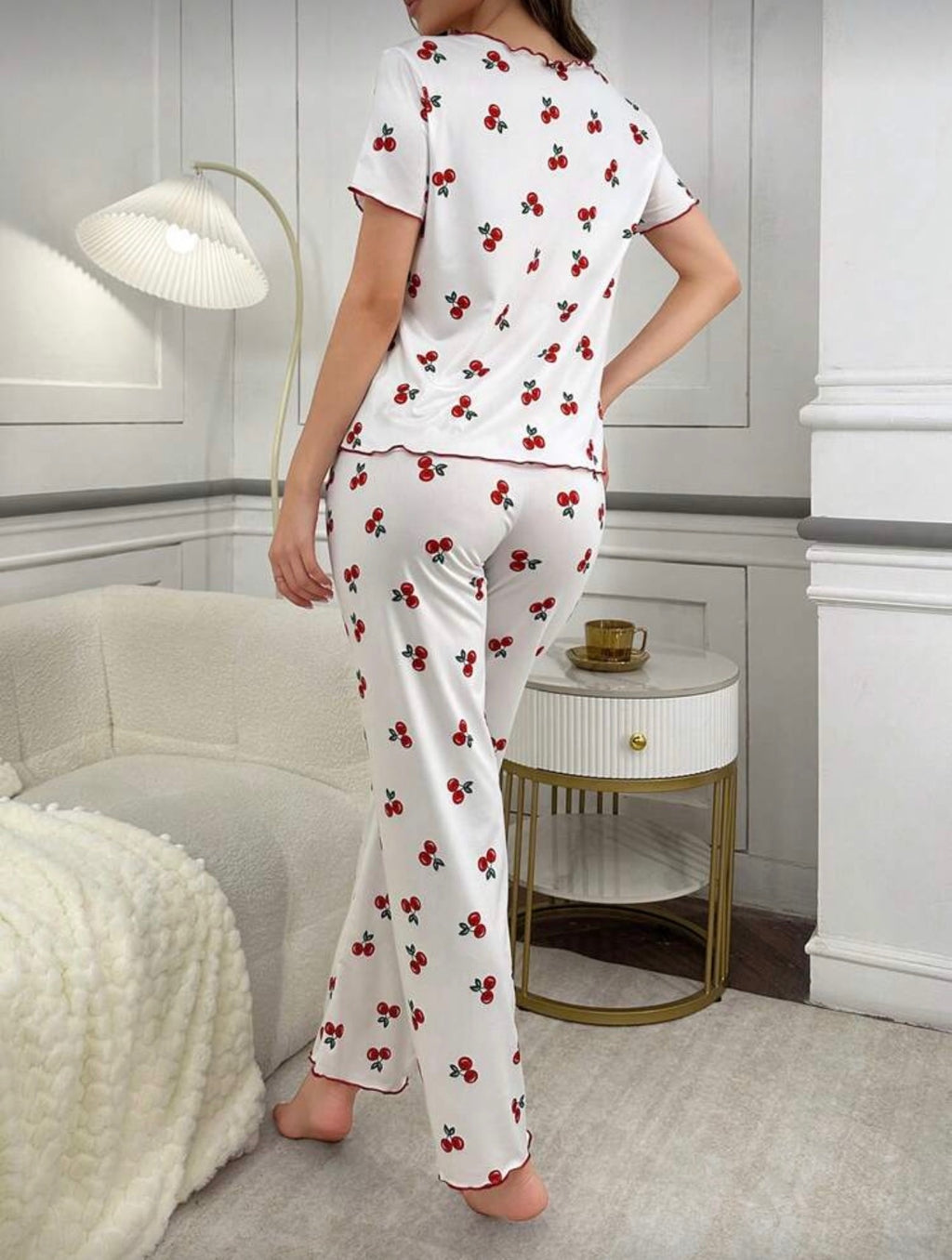 Pijama de Dama Cherry Soft Comfort