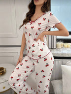 Pijama de Dama Cherry Soft Comfort