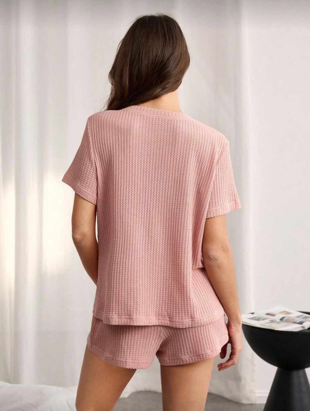 Pijama de Dama Blush Button Soft