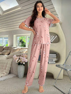 Pijama de Dama Soft Pink Floral