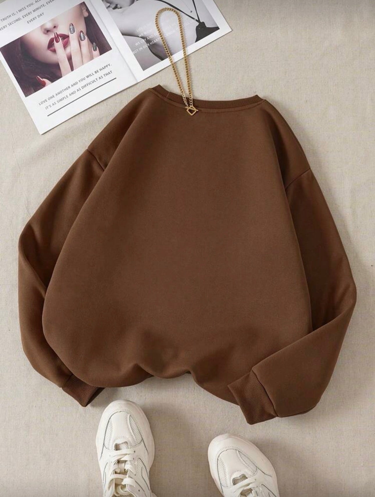 Sudadera de Dama Chicago Classic Brown