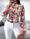 Blusa Femenina Floral Chic