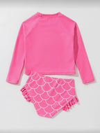 Traje de Baño Infantil Mermaid Pink Dream