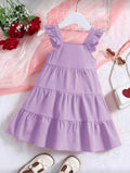 Vestido Infantil Lavender Lace Sweet