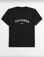 Blusa de Dama California Black Tee