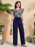 Conjunto Juvenil Blue Elegance Flow
