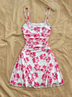 Vestido Infantil Pink Floral Dream
