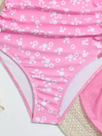 Traje de Baño Infantil Pink Blossom Set